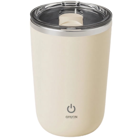 Auto Stirring Coffee Mug - 350ml Stainless Steel Electric Blender Cup, USB Rechargeable Self Mixing Coffee Cup for Protein Hot Cocoa Matcha Latte Shake