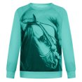 thumbnail image 4 of Sudadera holgada de manga larga para mujer, sudadera con capucha, blusa a cuadros, empalme, manga larga, Tops de moda, jersey Pompotops  gfhjh23577, 4 of 9