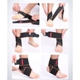 thumbnail image 4 of Bandage Wrap Sports Ankle Brace, Basketball Football Running Ankle Brace, 4 of 5