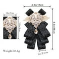 DDWD Highend studded Men‘s Britishstyle Collar Flower Koreanstyle