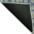 thumbnail image 3 of Addison Rugs Chantille Indoor/Outdoor Transitional Circles Denim Washable Rectangle Rug, 3' x 5', 3 of 6