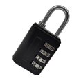 thumbnail image 2 of 4 Digit Combination Padlock High Safety Waterproof Bright Colors Combination Lock for Wardrobe Camera Bags TravellingBlack, 2 of 8