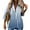 Blue, variant on Pntutb Womens Tops,Women Print Cotton Long Sleeve Tank Career Bloues Cardigan Tops