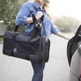 thumbnail image 5 of Sherpa Travel Original Deluxe Airline Approved Pet Carrier - Black Lattice Stitching, Large, 5 of 6
