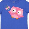 thumbnail image 4 of Inktastic Pink Owl and Butterfly Girls Toddler T-Shirt, 4 of 5