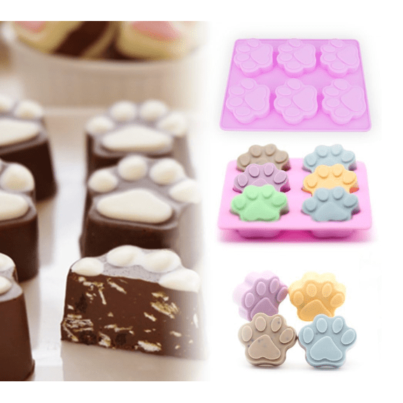 Dog Paw Silicone Mold