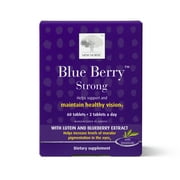 New Nordic Blue Berry Strong | Eye & Vision Support Supplement | 120 Tablets