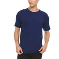 thumbnail image 4 of Men's Merino Wool Microweight Raglan T-shirt - Navy - Medium, 4 of 4