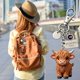 thumbnail image 5 of Highlands Bull Month Keychain Remind You Of The Power Of Silences Every Day, 5 of 7