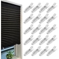 thumbnail image 1 of Blind Sunshade Clips, Blind Replacement Clips | Heavy Duty Shutters Accessories, Invisible Multifunctional Fixing Clamp for Home Studio Use, 1 of 8