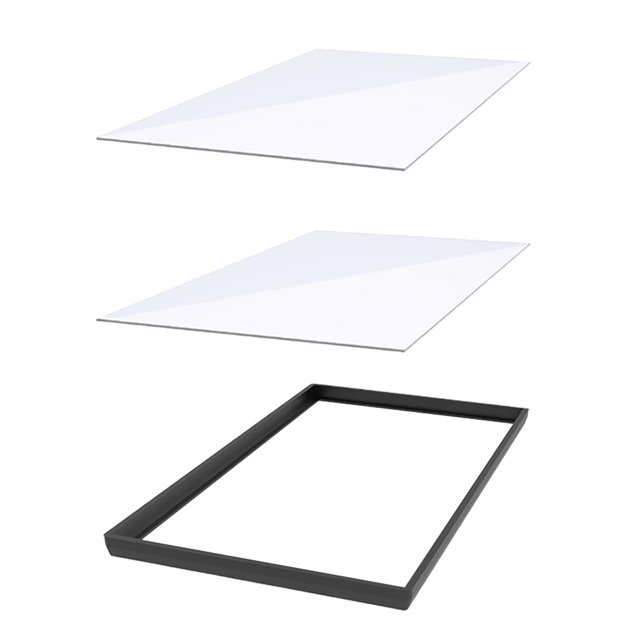 Película Tempe Glass Film 2 PCS Anti-Fingerprint para Red
