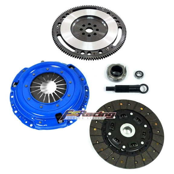 FX PERFORMANCE RACING CLUTCH KIT + CHROMOLY FLYWHEEL FITS 92-93 ACURA INTEGRA B17 B18