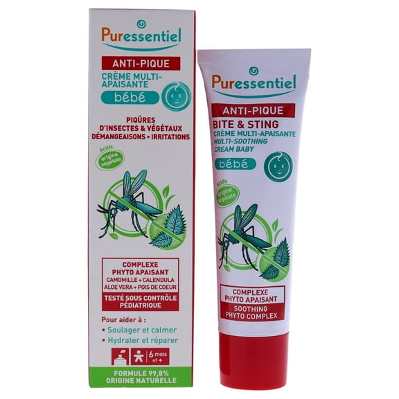 Puressentiel Bite and Sting Multi-Soothing Cream, Body Cream, 1 oz