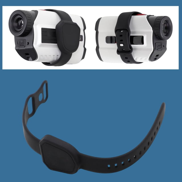 Ethern Golf Rangefinder Strap Magnetic Durability Silicone Easy Access Holder Strap
