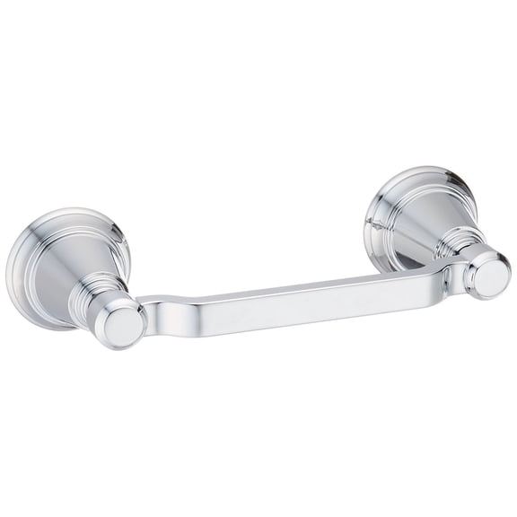 Creative Specialties YB8208CH Rothbury Pivoting Double Post Toilet Paper Holder in Chrome