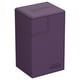 thumbnail image 1 of Deck Case Ultimate Guard Flip'n'Tray 80+ para 80 cartas TCG de doble manga, color morado, 1 of 8