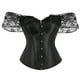 thumbnail image 1 of Corsés para mujer Overbust Corset Bustier Lencería Top Gothic Bandage Fajas Ropa interior sexy Fridja  nalpqowj30337, 1 of 8
