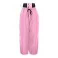 thumbnail image 7 of MAIHAN-Unisex Thermal Insulated Softshell baggy Ski Pants - Hiking Trekking Pants with Adjustable Drawstring for Men and Women,Snowboard Pants Snowboarding & Outdoor Winter Activities(Pink,S), 7 of 7
