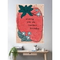 thumbnail image 2 of Berry Birthday Poster Wall Art, Modern Wall Decor For Living Room Bedroom, 24x36 UNFRAMED, 2 of 3