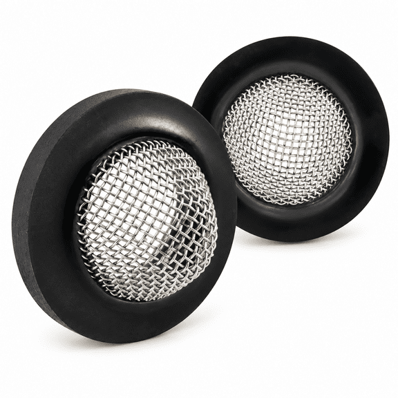 MONTERA 2 Pack Rv Screen Washer Filter | Replacement for Garden Hose, City Water Fill, Gravity Fill, and More