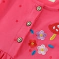 thumbnail image 6 of Curuila Child Toddler Girls Dress Long Sleeve Cartoon Print Crew Neck Autumn Fashion Dresses Size 2 Year, 6 of 6