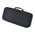 thumbnail image 1 of Caja de teclado Bolsa de almacenamiento de teclado Regalos multifuncionales y portátiles con doble cremallera Cerrar, carcasa con cáscara dura negra, 1 of 9