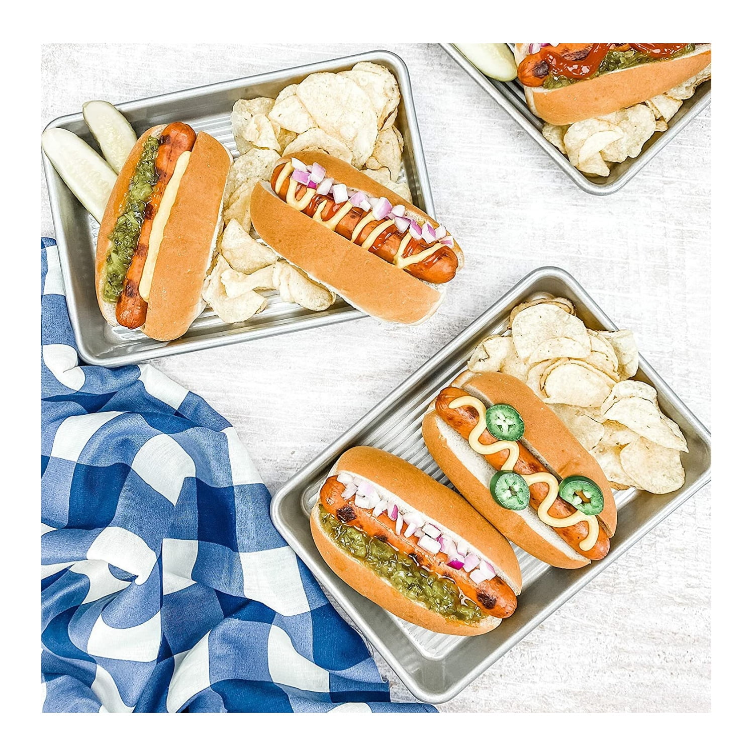 USA Pan Bakeware Mini Sheet Warp Resistant Nonstick Baking Pan