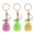 thumbnail image 4 of Dsscvnef Simulated Pineapple Key Chain Diamond Women's Bag Pendant Creative Handmade Jewelry Small Gift, 4 of 4