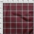 thumbnail image 2 of oneOone Cotton Flex Fabric Tartan Check Printed Fabric 1 Yard 40 Inch Wide, 2 of 4