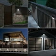 thumbnail image 3 of TORCHSTAR Solar Security Lights, White, Pack of 4, 3 of 8