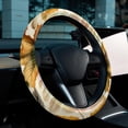 thumbnail image 6 of Thanksgiving Leaves 14.5 Inch Printing PVC Leather Car Wheel Covers Steering Wheel Covers Auto Accessories, 6 of 6