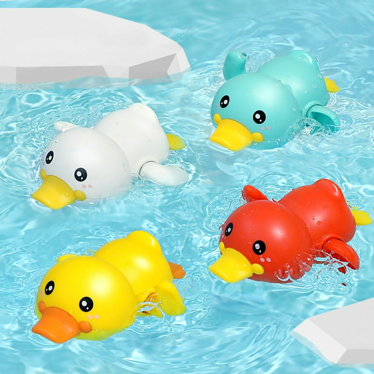 NokBaby Shower Duck Toy Plastic Kids Swimming Bathtub Duck Cartoon