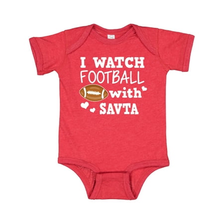 

Inktastic I Watch Football with My Savta Gift Baby Boy Bodysuit