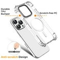 thumbnail image 2 of AICase For iPhone 16 Pro Max Magnetic Shockproof Heavy Duty Case Rugged Clear Protective Phone Cover, 2 of 12