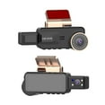 BudgetFriendly, 1080P Dash Cam with IR Night Vision, Front and
