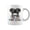 Black, variant on Little Miss Third Grade Funny Messy Bun Back To School V2 Accent Mug