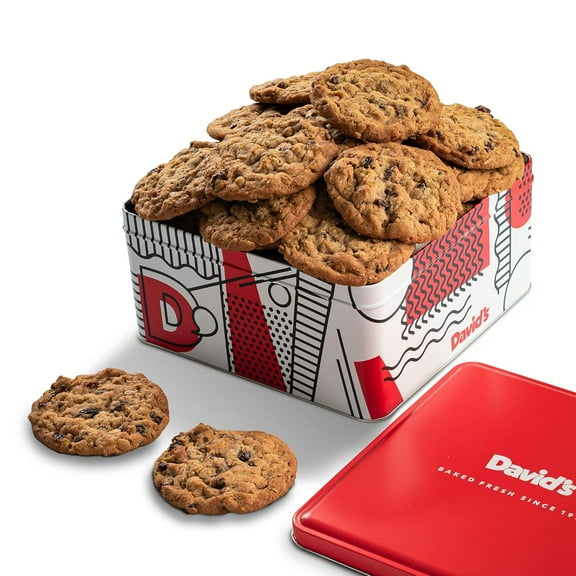 David's Cookies Handmade & Freshly Baked Gourmet Cookies, Oatmeal Raisin, 2 lbs