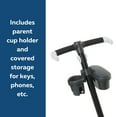 thumbnail image 4 of Gladly Family Anthem2 All-Terrain 2-Seater Wagon Stroller, Rugged Wheels, Removable Canopy, Foldable, Neon Indigo, 4 of 18