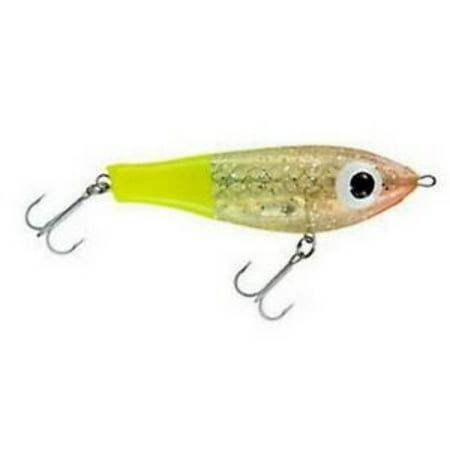 B&L Paul Browns F-07 Fat Boy Silver Chartreuse 4 3/4oz Topwater Fishing Lure