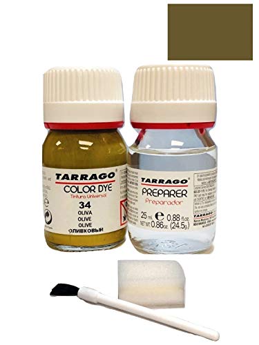 Tarrago Self Shine Color Dye and Preparer 25Ml. Olive #34 - Walmart.com