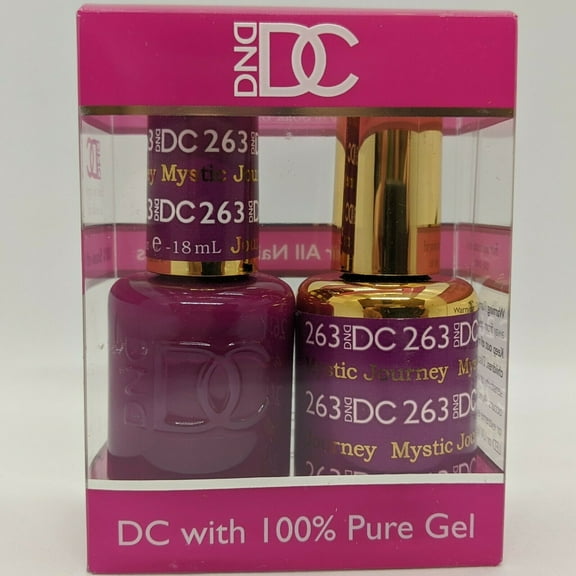 DND - DC Duo Soak off Gel & Matching nail polish, #263 - Mystic Journey