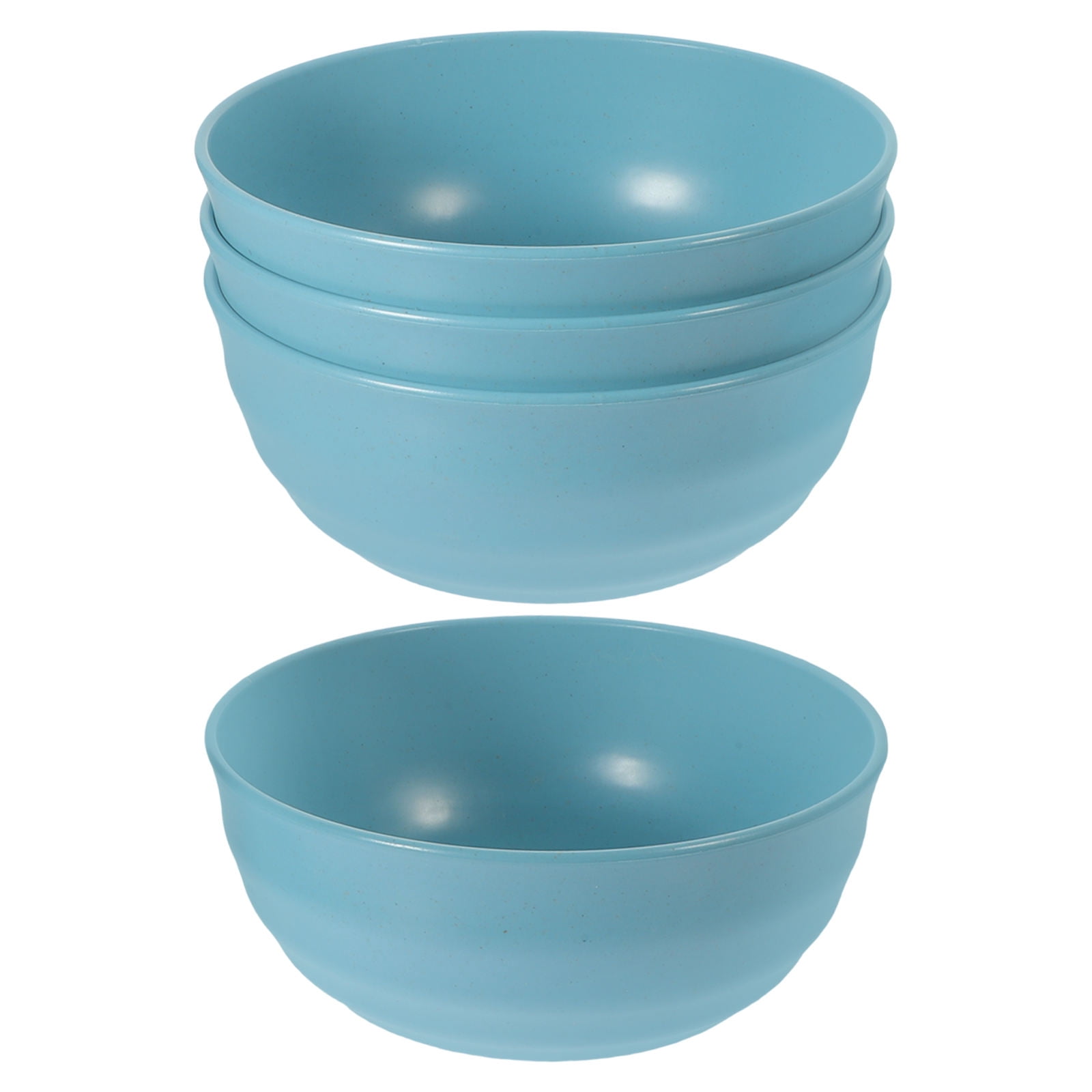 Raindrops 4pcs Wheat Straw Bowl Unbreakable Cereal Bowls Dessert Bowls for Serving Soup Oatmeal Pasta