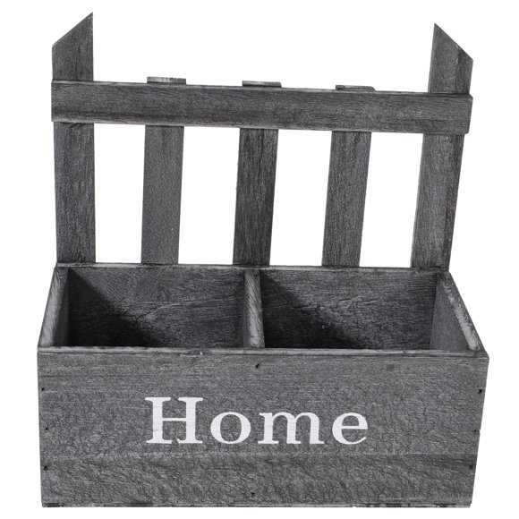 OUNONA 1Jgo Jardinera De Pared De Madera Con Para Plantas Y Suculentas