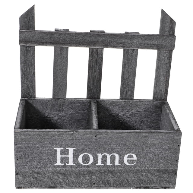 OUNONA 1Jgo Jardinera De Pared De Madera Con Para Plantas Y Suculentas