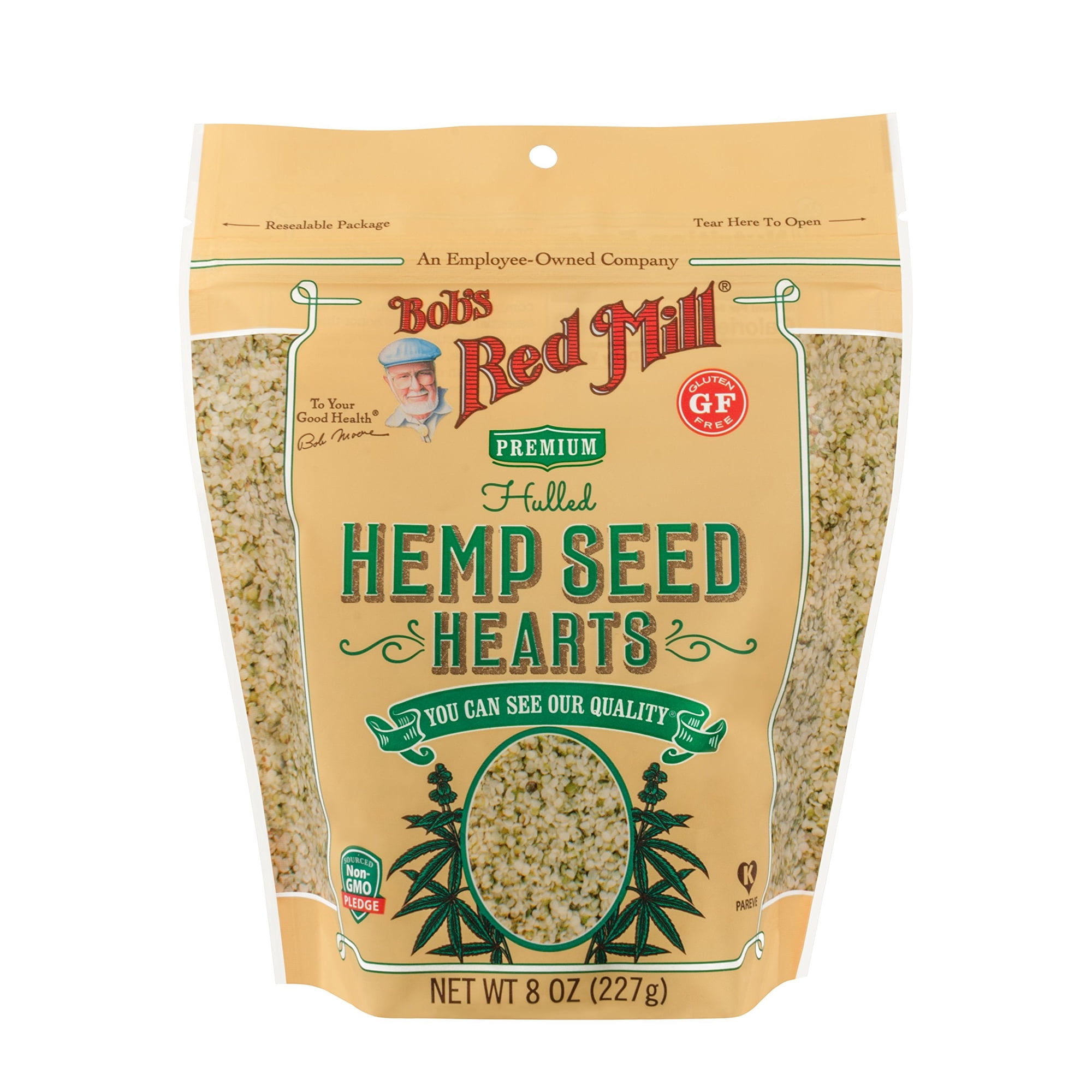 Bob'S Red Mill Hemp Seeds Hulled, 8 Oz