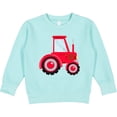 thumbnail image 2 of Inktastic Farming Red Tractor Toddler Sweatshirt, 2 of 4