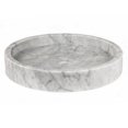 thumbnail image 1 of Eden Bath EB-S045CW-P Évier à Cuve Ronde de 18 x 3 Po - Marbre de Carrara Blanc, 1 of 1