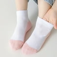 thumbnail image 4 of Ankle Socks Thin Color Block Mesh Cotton 1-12 Years, 4 of 5