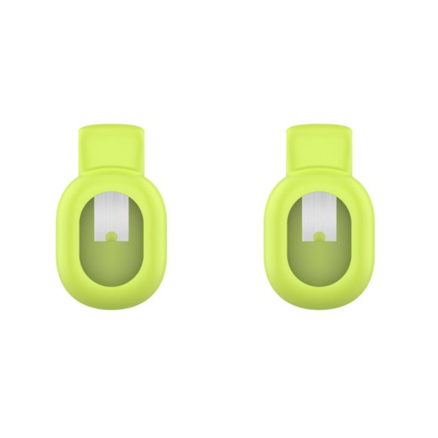 Redempat RDP Steel Clip Holder Buckle Clamps for Sensor Dynamics Pod Running Lime 39.6 x 23.5mm 2Set