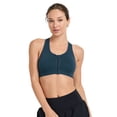 thumbnail image 1 of Jockey  Seamfree  Mid Impact Zip Front Sports Bra, 1 of 1